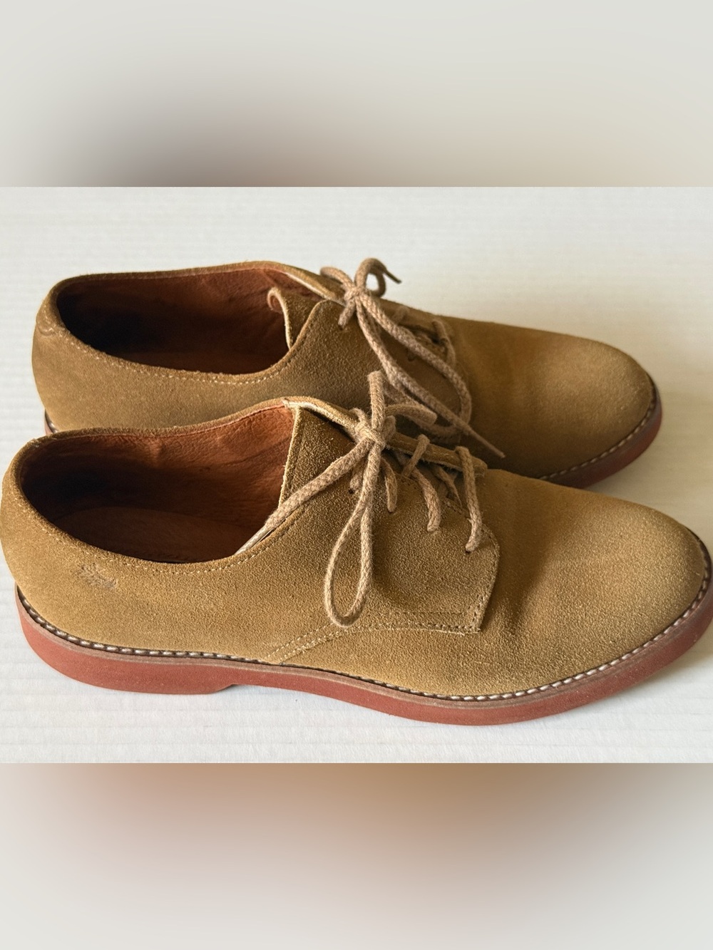 G.H. Bass & Co. Dirty Buc II Oxford Shoes Brown Suede Leather Women's Size 6.5M